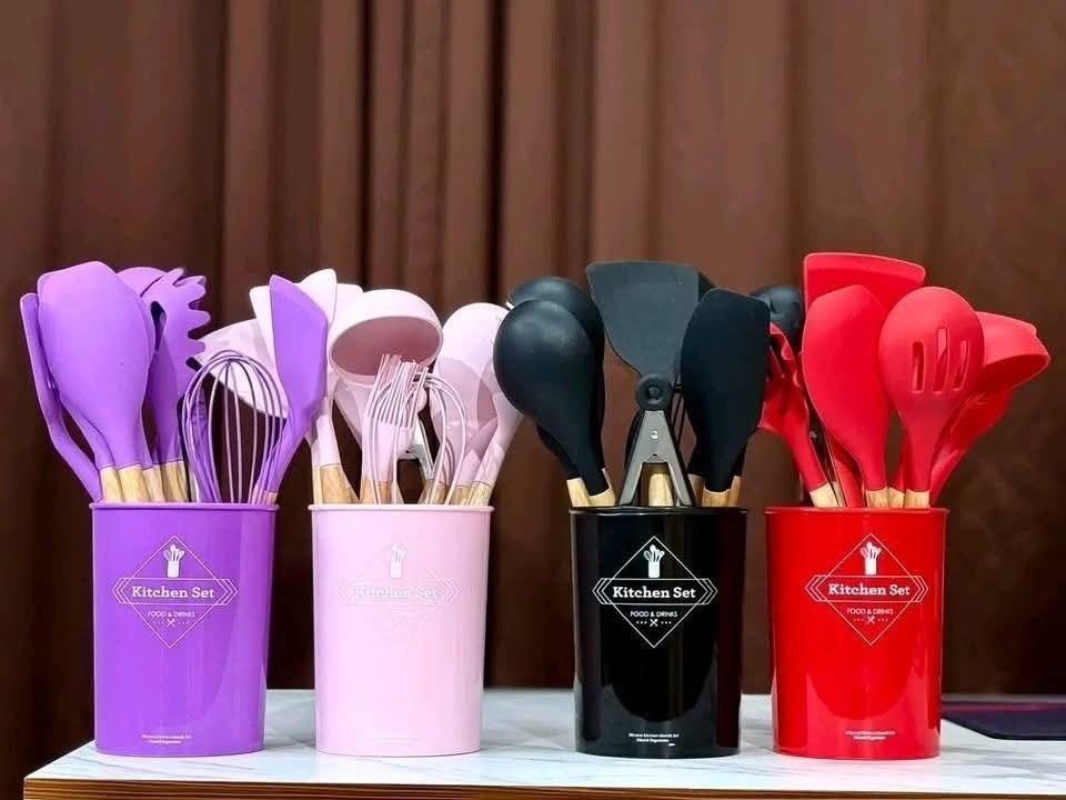 Silicone Spoon 12 PCs set