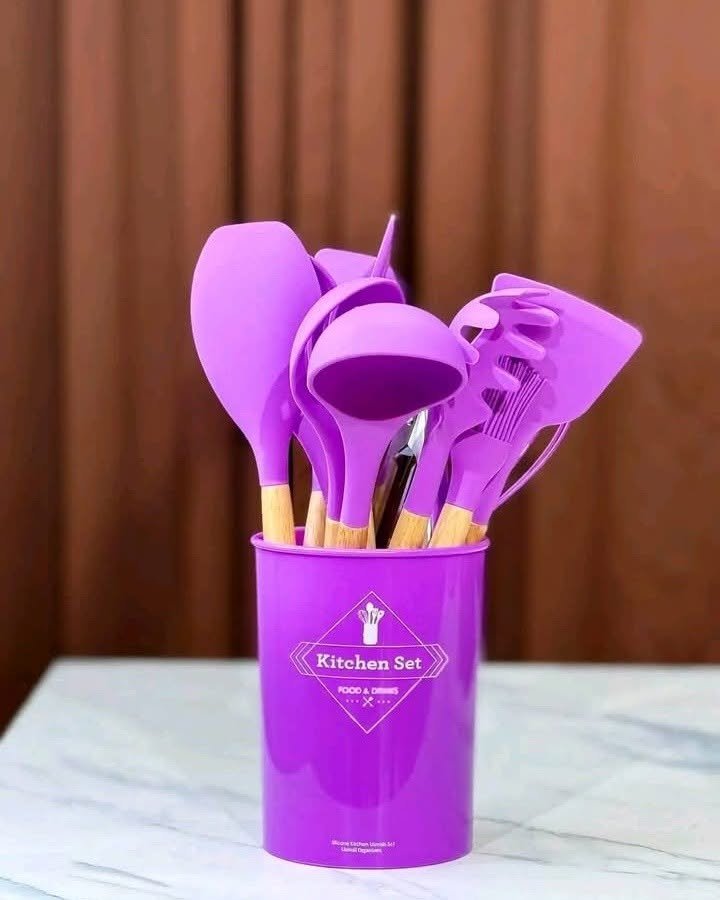 Silicone Spoon 12 PCs set